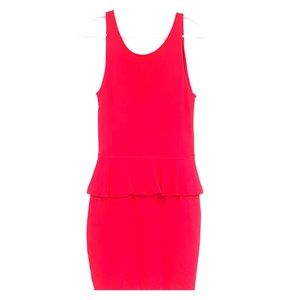 Zara Trafaluc Collection red mini dress